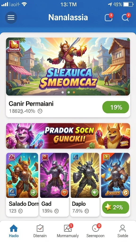 kakrp - Tangkapan layar menunjukkan mode multiplayer yang penuh aksi.