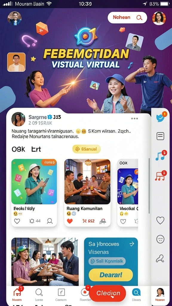 kakrp - Screenshot memperlihatkan menu kustomisasi karakter yang menarik.