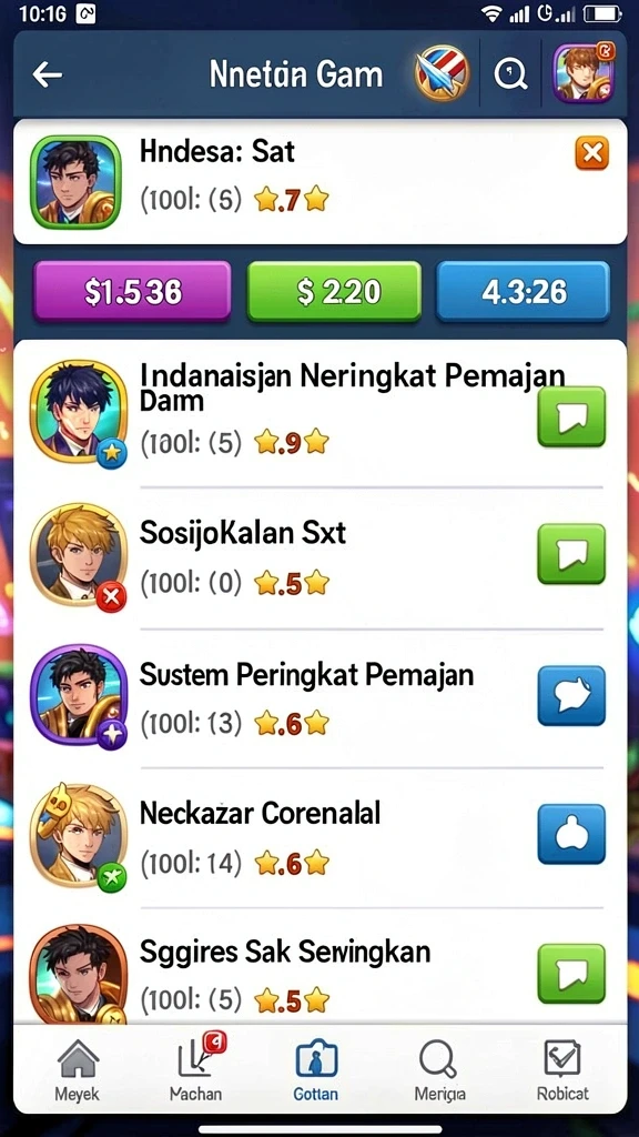 pcpc7 - Level menantang yang menguji keterampilan pemain.