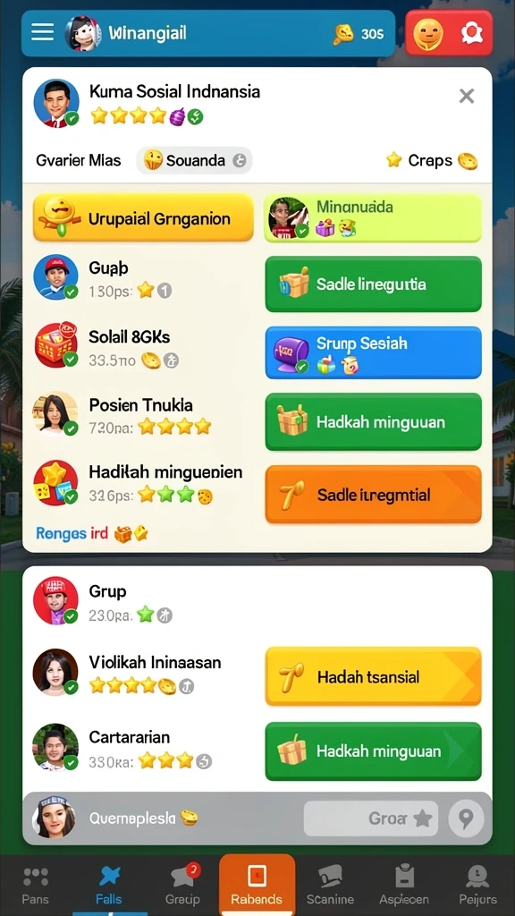 pcpc7 - Fitur multiplayer yang memungkinkan bermain dengan teman.