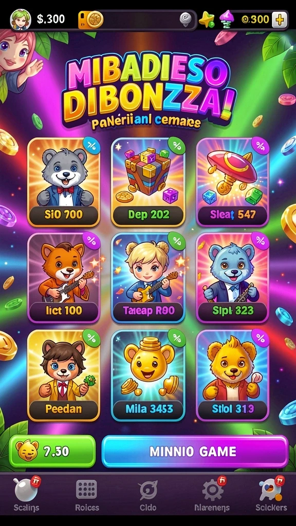 slotsri - Tampilan mesin slot yang menarik dan penuh warna.
